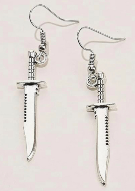 THE KNIFE - OHRRINGE - JEWLERY