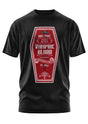 VAMPIRE COFFIN BLOOD RED - SHIRT - T-SHIRT