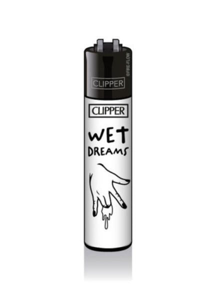 clipper feuerzeug wet dreams design nachfüllbar